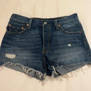 Levis vintage denim shorts